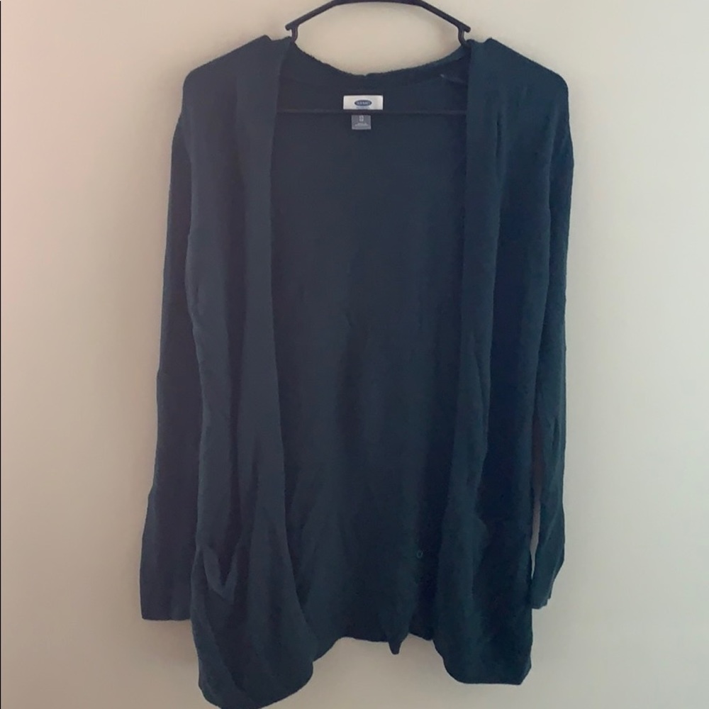 Forrest green cardigan